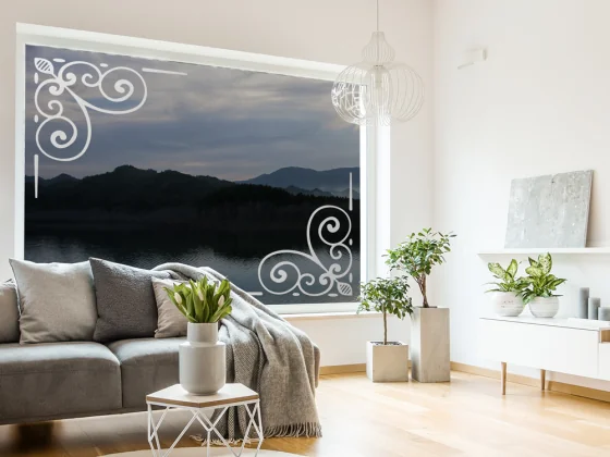 Dekorecken zur Glasgestaltung