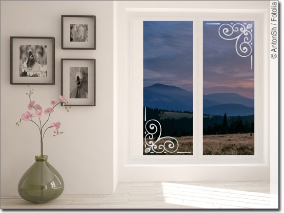 Preview: Glastattoo Dekorecken