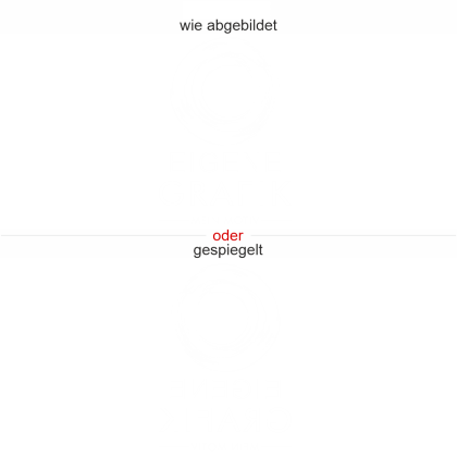 Preview: Glastattoo Eigene Grafik - Ansicht Beispielbild Ausrichtung und Farbauswahl