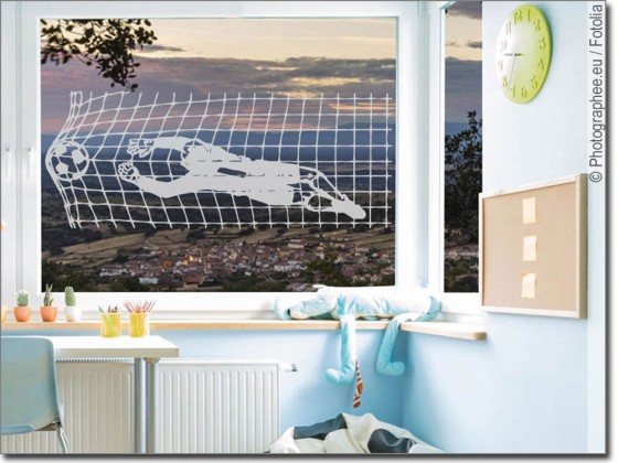 Preview: Glastattoo Fußballtor