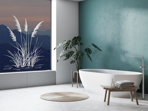 Preview: Glastattoo Leichtes Ufergras