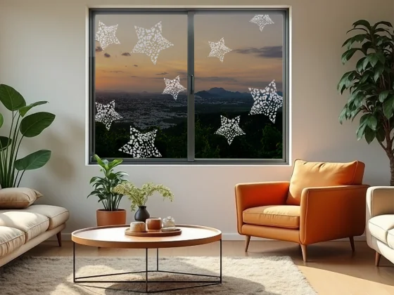 Sticker für Glas Leo