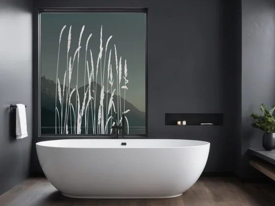 Glastattoo Wiesengräser