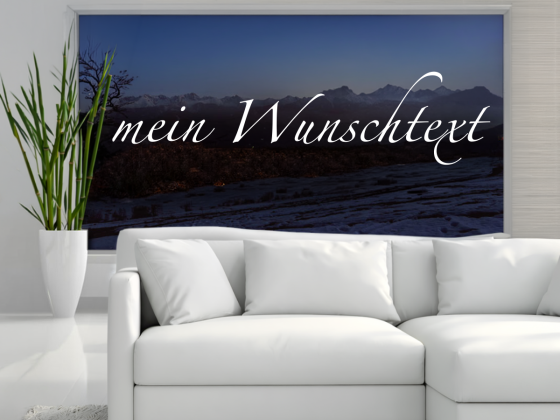 Preview: Glastattoo Wunschtext | 1