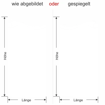 Glastür Milchgalsfolie Ornament Wellen