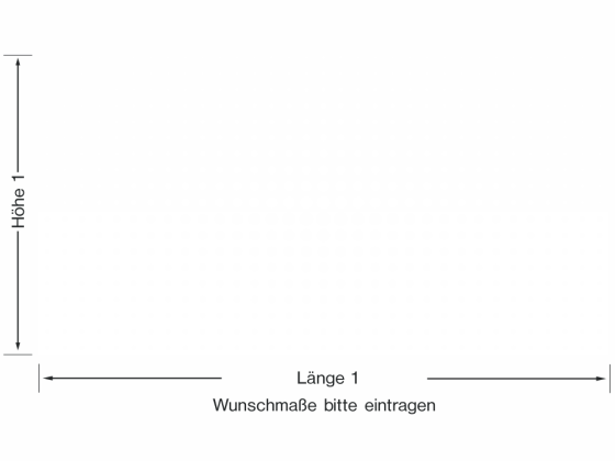 Preview: Glastür Milchglasfolie Form aus Kreisen - Ansicht Farbauswahl