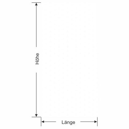 Glastür Milchglasfolie Punktmuster - Ansicht Farbauswahl und Anleitung zur Größenberechnung