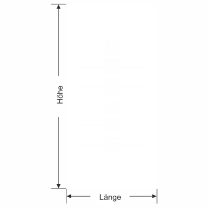 Glastür Milchglasfolie Quadratmuster - Ansicht Farbauswahl