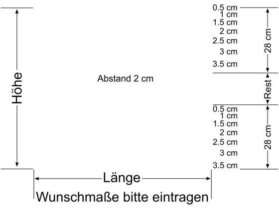 Preview: Glastür Sichtschutzfolie Gestreift