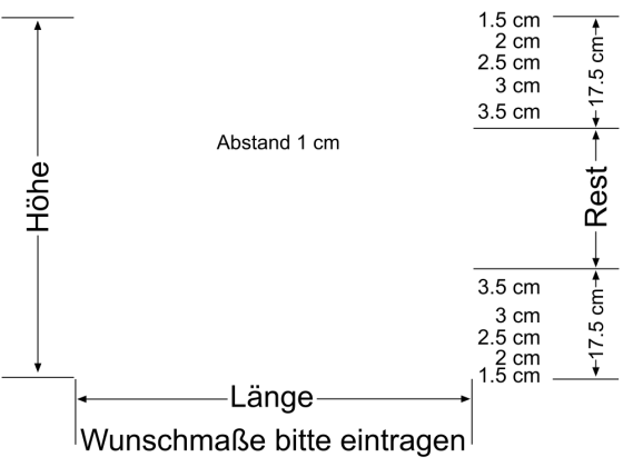 Preview: Glastür Sichtschutzfolie Streifen