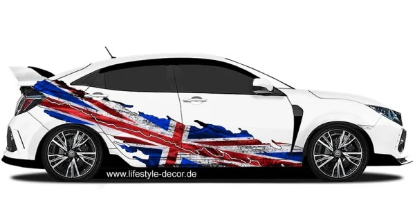 Autoaufkleber Flagge von Großbritannien Union Jack
