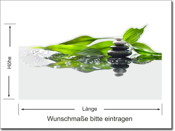Preview: Grüner Bambuszweig