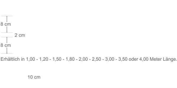 Preview: Autotattoo 17/8 cm mit Wunschtext