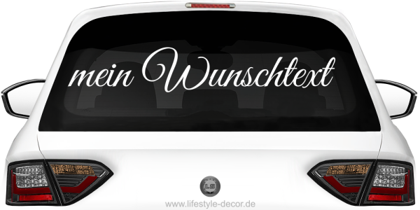 Preview: Aufkleber für Auto Freitext Nr. 4 Preview: Aufkleber für Auto Freitext Nr. 4
