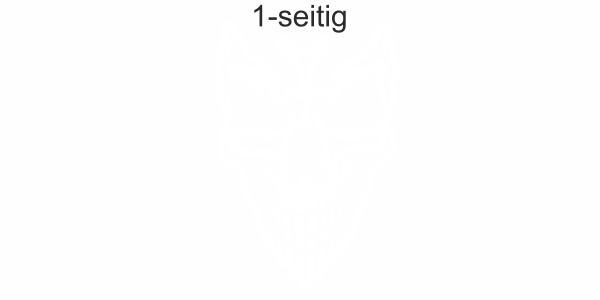 Preview: Heckscheiben Vinyl Decor Totenkopf
