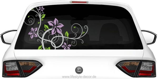Preview: Bunter Auto Aufkleber Stilvolles Ornament Preview: Bunter Auto Aufkleber Stilvolles Ornament
