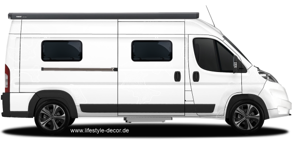 Preview: Höhenlinien Aufkleber für Auto Preview: Höhenlinien Aufkleber für Auto