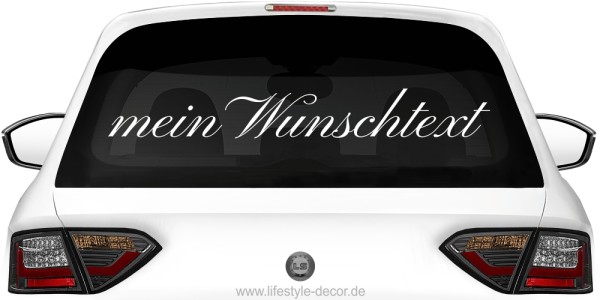 Autoaufkleber Wunschtext | 3