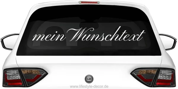Autoaufkleber Wunschtext | 3