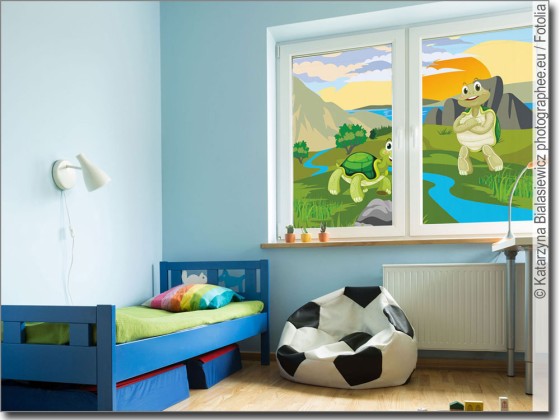 Preview: Klebefolie Zwei lustige Schildkröten Preview: Klebefolie Zwei lustige Schildkröten