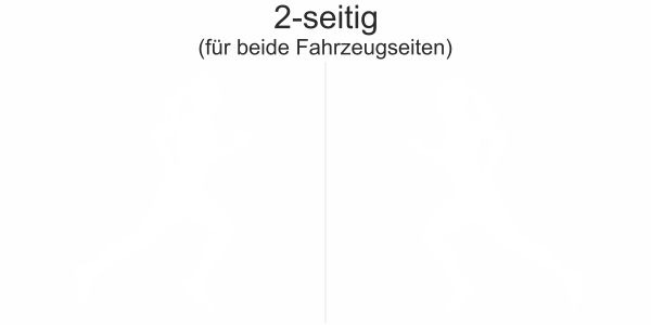 Laufaufkleber Frau