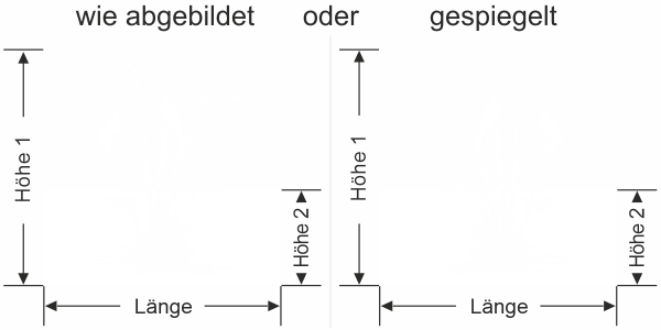Preview: Milchglasfolie Bambus und Vögel am Seeufer