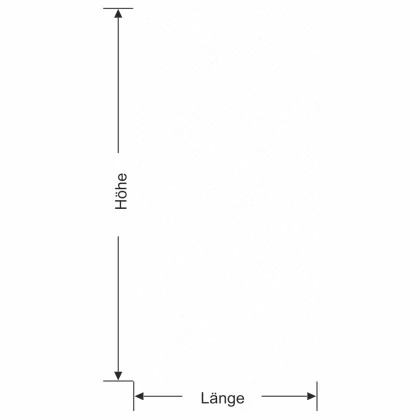 Milchglasfolie Gewerbe Fensterfolie Pixelmuster - Ansicht Farbauswahl und Anleitung zur Größenberechnung