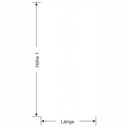 Milchglasfolie Gewerbe Kreise - Ansicht Farbauswahl