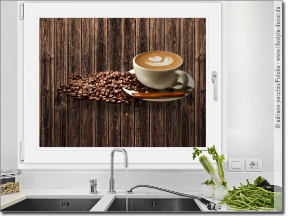 Preview: Milchglasfolie Kaffeetasse