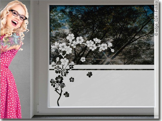 Preview: Sichtschutz Kirschblüte Preview: Sichtschutz Kirschblüte