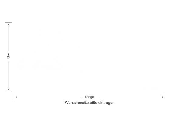 Preview: Fensterfolie Sonnenuntergang am Meer