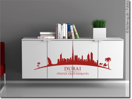 Preview: Möbelaufkleber Dubai