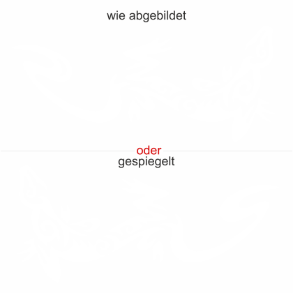 Preview: Möbelaufkleber Echse Jolanda