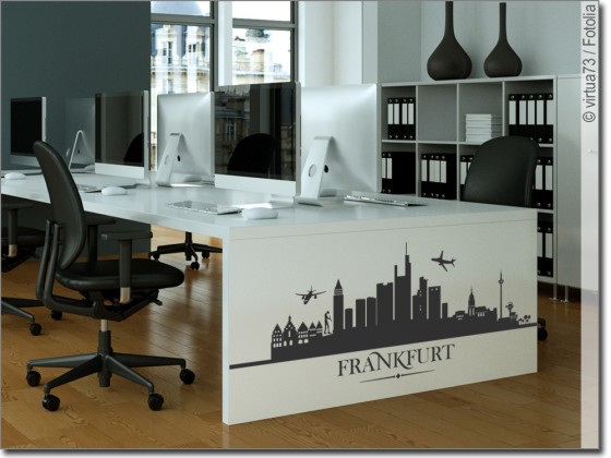 Preview: Möbelaufkleber Frankfurt