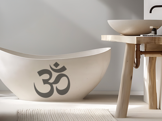 Preview: Möbelaufkleber Om