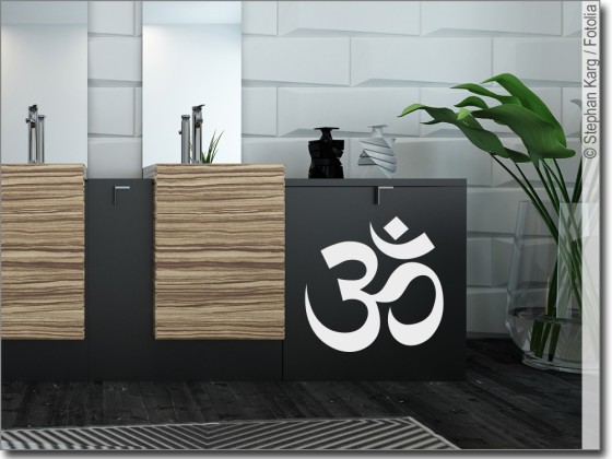 Preview: Möbelaufkleber Om