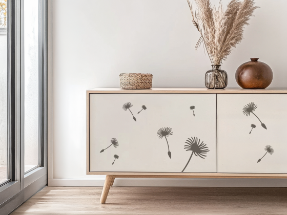 Preview: Möbelaufkleber Pusteblume