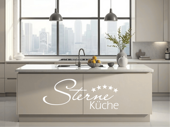 Preview: Möbeltattoo Sterne Küche
