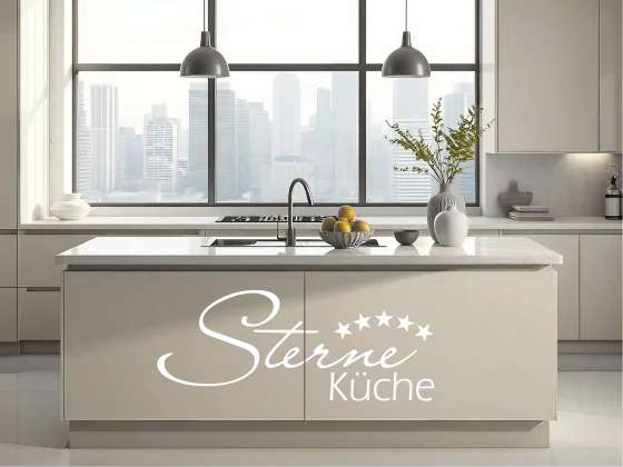 Möbeltattoo Sterne Küche