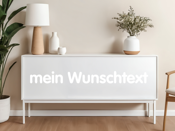 Preview: Möbelaufkleber Wunschtext | 17