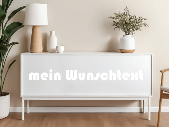 Preview: Möbelaufkleber Wunschtext | 19