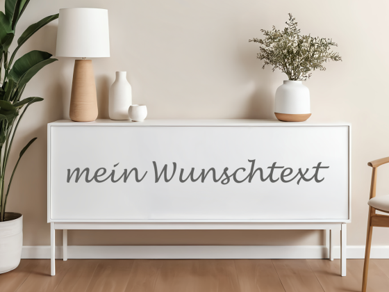 Preview: Möbelaufkleber Wunschtext | 6