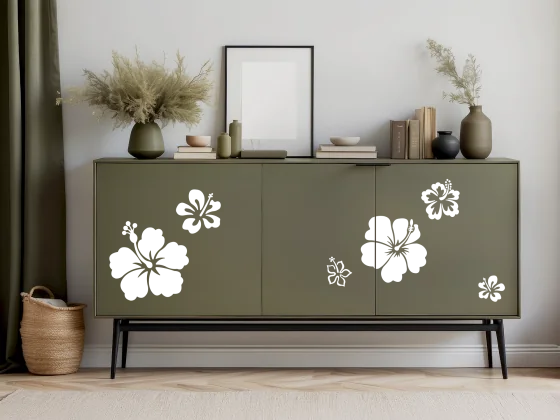 Möbeldekor Blütenvielfalt