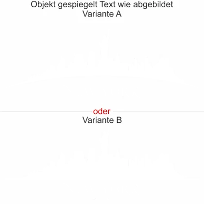 selbstklebende Möbelfolie mit Skyline von New York - Ansicht Ausrichtung mit Farbauswahl und Variante