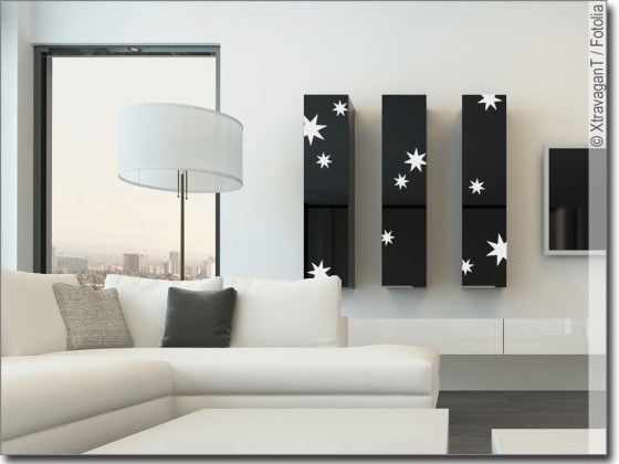 Preview: Möbeltattoo Sterne im Set Preview: Möbeltattoo Sterne im Set