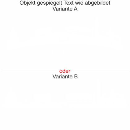 Preview: Möbelfolie selbstklebend Venedig - Ansicht Ausrichtung mit Farbauswahl und Variante