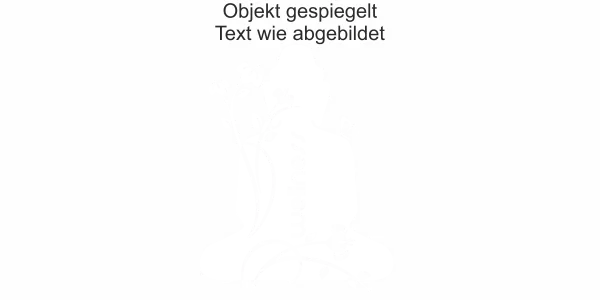 Möbeldekor Wellness Buddha