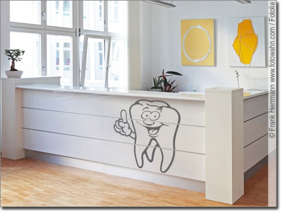 Preview: Möbeldekor Zahn