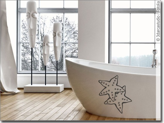 Preview: Möbeltattoo Seesterne