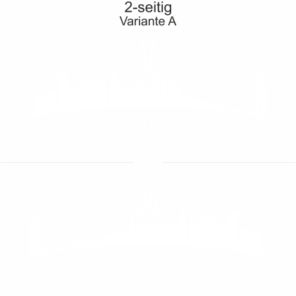 Preview: Schrankfolie Düsseldorf - Ansicht Ausrichtung mit Farbauswahl und Variante
